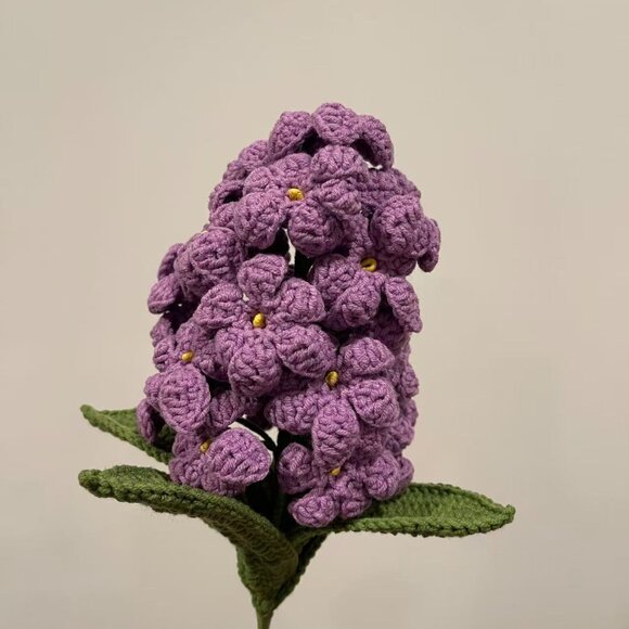 Handmade Crochet Hyacinth Flower - Picture 4 of 5